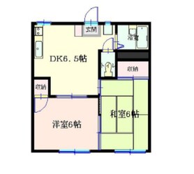 タウニー所沢IIIの物件間取画像